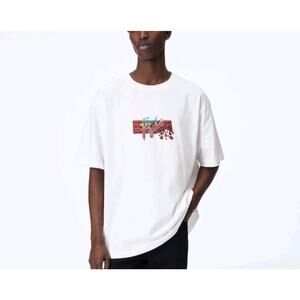 Uniqlo Unisex T Shirt UT Capcom 40th Anniversary Final Fight SFC Japan Size L